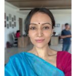 Dipannita Sharma Instagram - 🩵 A new character … Calm amidst the chaos … the absolute fun of being an actor ! More on this … #shortfilm #workmode