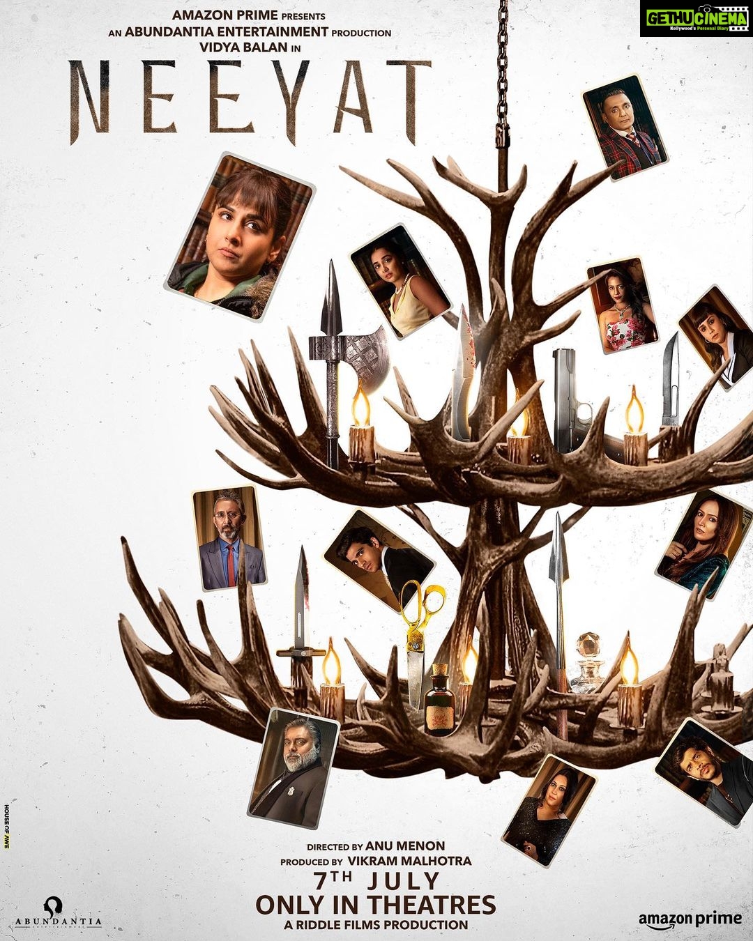 Dipannita Sharma Instagram - 1 murder, many motives. #Neeyat releases on 7th July 2023 only in theatres. @balanvidya @directormenon @abundantiaent @ivikramix @primevideoin @iamramkapoor @rahulbose7 @neerajkabi @shahanagoswami @amupuri @niki_walia @shashank.arora @mostlysane @danesh.razvi @ishikaamehraa @madhav_deval