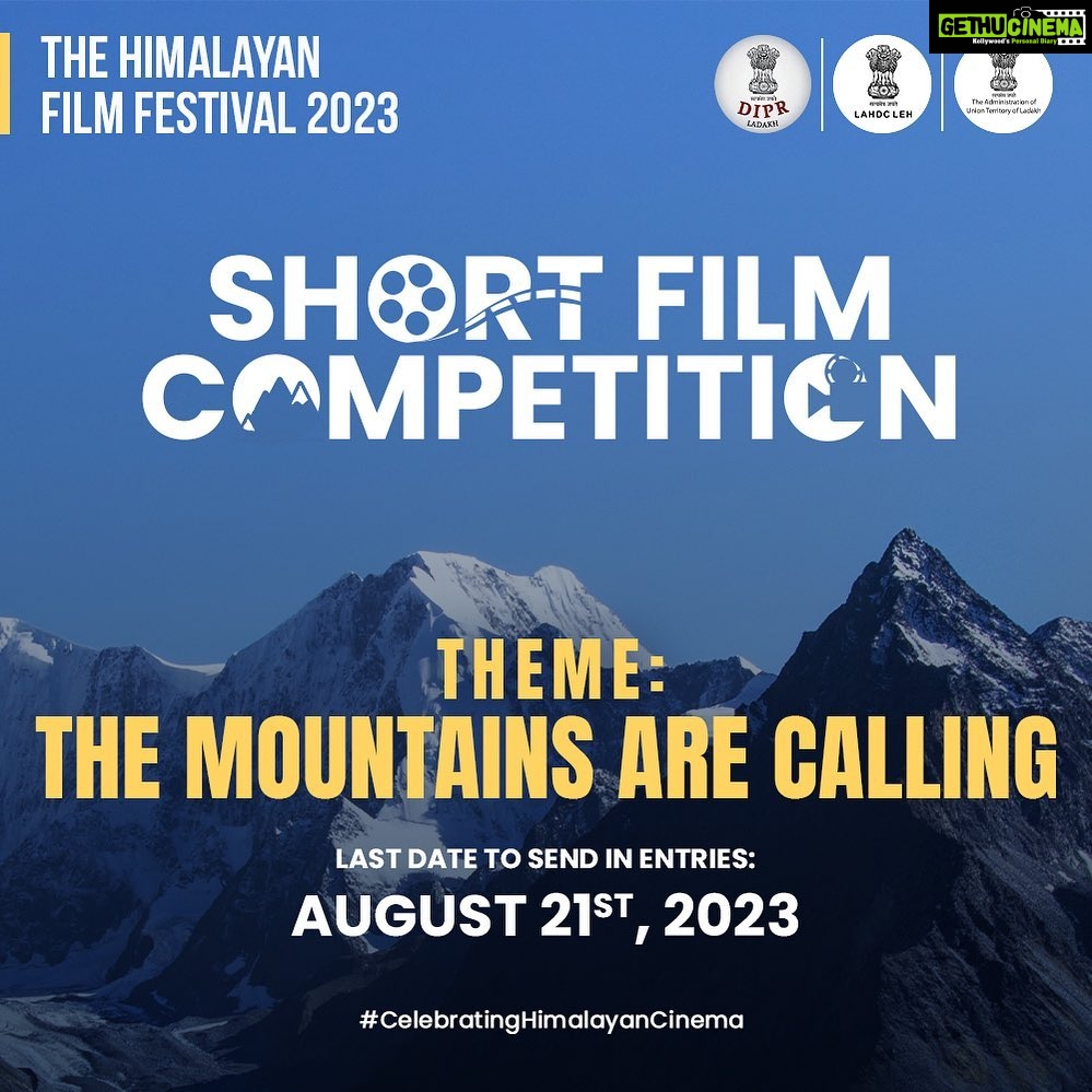 Dipannita Sharma Instagram - Calling filmmakers residing in the Himalayan states! Participate in this short film competition brought to you by #TheHimalayanFilmFestival and let your stories echo far beyond the mountains. Deadline: 21st August, 2023 Cash prizes for top three winners! @thehimalayanfilmfestival All details and online application form: tinyurl.com/3czfzafc @informationdepartmentleh Link in bio too …