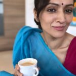 Dipannita Sharma Instagram - 🩵 A new character … Calm amidst the chaos … the absolute fun of being an actor ! More on this … #shortfilm #workmode