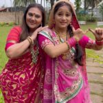 Dipika Chikhlia Instagram - First reel with @dipikachikhliatopiwala mam😘😘😘 Don’t forget to watch us in #dhartiputranandani on @nazaratvofficial from 21august 8:30pm🥰 📹 - @ar_111ash . #shagun #shagunsingh #dipikachikhlia #sitamata #dhartiputranandani #nazar #showeryourlove #instagram #instagrampost #reels #reelsinstagram #explorar #fyp