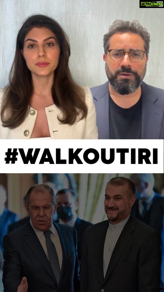 Elnaaz Norouzi Instagram - Share this Video , use the hashtag and tag your foreign minister and urge them to walkout. #WalkoutIRI (List is below ) به اشتراک بگذارید. ازین هشتگ استفاده کنید و وزرای امور خارجه را تک کنید و اصرار کنید تا از سالن خارج شوند. لیست بیست نفر از وزرای خارجه درین نشست در بالا آمده Here’s a list of foreign ministers to tag with #WalkoutIRI: US @secblinken France @francediplo Germany @abaerbock UK @jamescleverly Canada @melaniejoly Australia @senatorpennywong Italy @antoniotajani Netherlands @wopke_hoekstra Switzerland @ignaziocassis Spain @jmalbares Sweden @swedishmfa Japan @mofajapan South Korea @mofa_koreaz Denmark @larsloekke Austria @mfa_austria Costa Rica @cancilleriacr Belgium @hadjalahbib Finland @pekka.haavisto Czech Republic @jan_lipavsky Uruguay @cancilleriauruguay Greece @nikos.dendias Iceland @thordiskolbrun India @drs.jaishankar #opiran #iran #unitednations #mahsaamini #مهسا_امینی #irgcterrorists #نه_به_جمهوری_اسلامی #نه_به_حجاب_اجباری