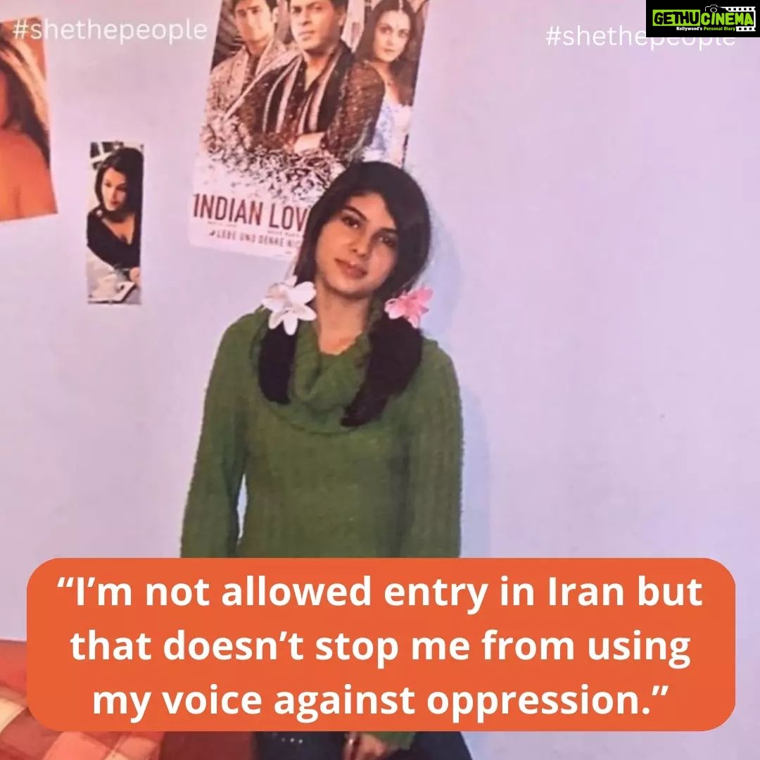 Elnaaz Norouzi Instagram - Part (2/2): How evil do you have to be to kill an innocent person just because a few strands of her hair were visible? I feel the anger Iranians have carried inside for 43 years against the regime. The decades of oppression killed not one but several Mahsas. The regime suppresses channels of communication and I’ve only been able to contact my family from time to time to know if they’re ok. If you come to think of it, my fight isn’t about hijab. It’s against inhumanity; against dictatorship. Today, as I sit in the comfort of my home, my heart aches to think of thousands of Iranians who are sleeping without heaters in minus degrees because their government decides to export gas to other countries and not to their own people. I’m told people are scared to die while they're asleep. Who does that to their own people? I know for a fact that the minute I step foot into Iran, I will be detained or killed because the regime can’t stand people who speak against them. While it’s taken me years of hard work to create my space as an artist today, not for once did I think of doing away with my Iranian identity. At the start of my career, I was told to change my name to make it sound more Indian to be more accepted. I learned both Hindi and Punjabi for job’s demand but never changed my name. What would I be if I did that? It's an Iranian name, a huge part of what I carry with me and has shaped me as an artist. I know I have to work triple as hard to be recognised and appreciated as a performer but I will never shy away from who I am and never stop fighting for my people back home. I had to run away from my country. I'm not going to run away from my identity. I’m told,‘why do you care about what’s going on in Iran, if you care so much, why don’t you move back?’ Well, that's the thing, I’m not allowed entry in my own country, but that won’t stop me from caring. My parents enabled me to own my identity and use my voice. I’m doing everything in my capacity to help fellow Iranians and bring back the agency all women deserve. Despite the threats and scrutiny, I face currently, I will continue using my voice against oppression, whatever it takes, as long as it takes. #SheThePeople