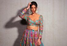 Elnaaz Norouzi Instagram - Hi ♥️ . . . . . . Styled by - @stylingbyvictor @sohail__mughal___ Outfit - @theroyaleum Jewellery - @rubans.in @oakpinionpr Hair & makeup - @ankitamanwanimakeupandhair Photographer - @shivabisoi #Eidmubarak #ElnaazNorouzi