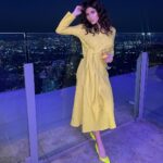 Elnaaz Norouzi Instagram - On top of Africas highest Bar we drink 🥂 #legacyhotels #theleonardo #alto234 Alto 234 Bar