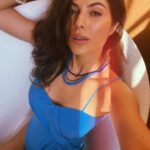 Elnaaz Norouzi Instagram - It’s like a little “Bali” at @casawaters 😍 Who wants to go there ?! 💚 #Goa #Holiday #Bikini #sun @keegancrasto @publicbutterindia Casa Waters