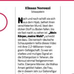 Elnaaz Norouzi Instagram - I am among Focus Magazine’s 100 Women of the year 2022 in Germany 💥 „They have inspired, encouraged and pushed boundaries. Often against all odds. Get to know the women who raise their voices for others. These are the women we should listen to.” WOW, I am truly honored and speechless. Growing up I always wanted to inspire people, Ive always believed in being courageous and fighting for what’s right. Getting such a huge acknowledgment makes my heart smile ❤️🥹 Danke @focus_magazin , ich fühle mich total geehrt und solche Anerkennungen geben noch mehr Energie für den weiteren Kampf. 🇩🇪 اسم من در لیست صد زن منتخب سال مجله ی فوکوس آلمان قرار گرفته. "آنها الهام بخش بودند، شجاعت بخشیدند و مرزها را جابجا کردند که اغلب برخلاف احتمالات بوده. زنانی را بشناسید که از صدای خود برای دیگران استفاده میکنند و زنانی هستند که ما باید به آنها گوش دهیم" این باعث افتخار منه و واقعا نمیدونم چی باید بگم. خیلی ممنونم از مجله فوکوس. همیشه دوست داشتم الهام بخش مردم باشم و باور داشتم که باید جسور بود و باید برای چیزی که حق است مبارزه کرد. گرفتن همچین تصدیق بزرگی باعث میشه قلب من لبخند بزنه ... 🥰 💚🕊❤️ #mahsaamini #100womenoftheyear #focusmagazin #germany #deutschland #powerfulwomen #opiran #iran #iranrevolution #womenlifefreedom #مهسا_امینی #زن_زندگی_آزادی
