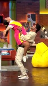 Fahmaan Khan Instagram - Baaki sab chodo ye chemistry dekho 😍 @bharti.laughterqueen we were fire