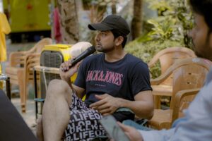 Fahmaan Khan Instagram - When you work on a project,  it's exciting, its nerve-racking and everything In between that.  The sheer opportunity to direct and act in #beirada brings me double the excitement, double the nervousness, and double of everything in between. I am ecstatic to bring forth these little moments of direction from the set. I am looking forward to the release and launch. 🤩🤩How excited are you? 
#BEIRADA @hibanawab  @tabish_pasha @mestarlet @ramshashares @theranjeet6singh @rajkumar.casting @niitinbnsl17 @girish_kant

Aur special thanks to @_therahulsharmaa_ for all the wonderful clicks and memories created
