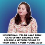 Falaq Naaz Instagram - @kehekshan18 says how @falaqnaazz was ways a mother figure to her siblings, @shafaqnaaz777 and @sheezan9 ! #falaqnaaz #shafaqnaaz #SheezanKhan #SiddharthKannan #sidk #podcast