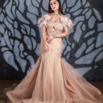 Falaq Naaz Instagram - A new era of me 🌹 . . Photographer : @makebaphotography Make up : @makeoverbysejalthakkar @celebsmakeupbysejal Hair - @kamalpalanhairstylist Styling : @purvabansal5 Outfit - @amadicoutureofficial Jewellery- @sejalcreation23 Managed By - @trending_influencers . . #falaqnaaz #falaqian #falaqkifauj #gown #fashion #bbott2 #lookoftheday #classy