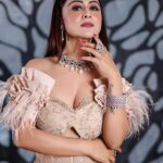 Falaq Naaz Instagram - A new era of me 🌹 . . Photographer : @makebaphotography Make up : @makeoverbysejalthakkar @celebsmakeupbysejal Hair - @kamalpalanhairstylist Styling : @purvabansal5 Outfit - @amadicoutureofficial Jewellery- @sejalcreation23 Managed By - @trending_influencers . . #falaqnaaz #falaqian #falaqkifauj #gown #fashion #bbott2 #lookoftheday #classy
