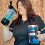 Falguni Rajani Instagram - I don't always go to the gym,but when i do..... Your feed gets #blessed too. Bcaa by @tatankanutrition #bcaasupplement #stayfit #nutritionstore #crossfit #workout #proteinstore #viralpost #trendingpost