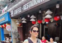 Falguni Rajani Instagram - Akele hai to kya gum hai💪🇻🇳 #trainstreet #hanoi #vietnam #solotraveller #backpackerslife #nomad #couchsurfing #funnyreels #viralreels #viralvideos #reelkarofeelkaro Hanoi Train Street