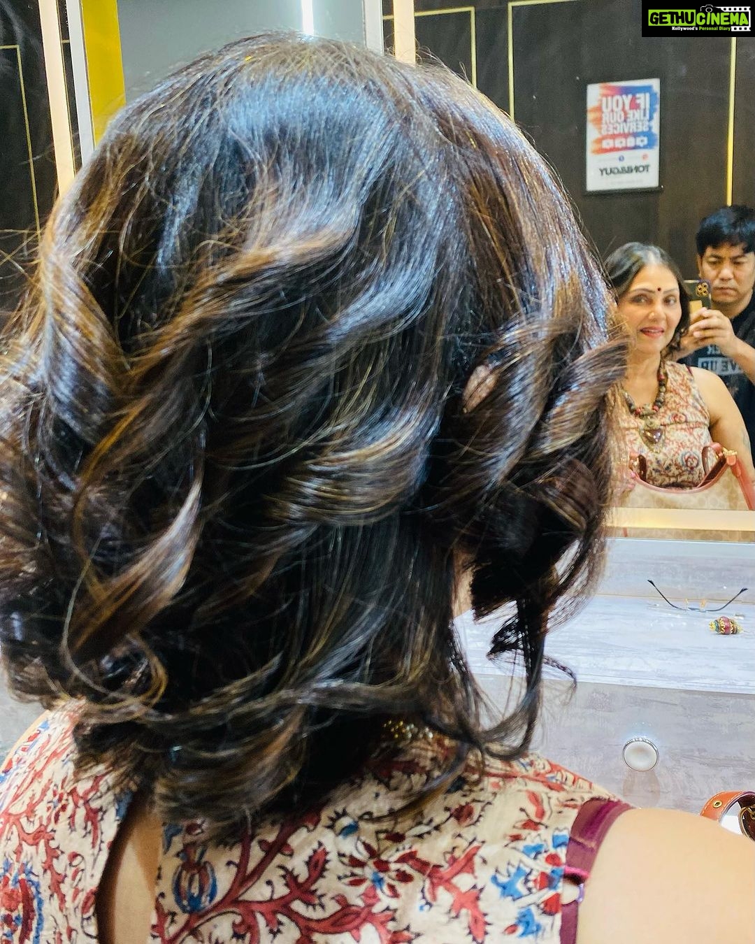 Fathima Babu Instagram - Hair style from Toni&guy porur @toniandguyindia @sampaul222