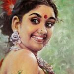 Fathima Babu Instagram – அஞ்சனம் தீட்டிய கூர்விழிகள் …  செஞ்சாந்துக் கன்னங்கள் … சுண்டியிழுக்கும் அதரங்கள் … வஞ்சனமில்லா வளைவுகள் … 

மாருதியின் ஓவியங்களைப் பார்த்தது பார்த்தபடி கிறங்கிக் கிடந்த நம்மை விட்டு அவர் பிரிந்தாலும் அவரின் ஓவியங்கள் தமிழின் கலையடுக்கில் காலத்திற்கும் உறைந்து நிற்கும்.

அன்னாரை இழந்து வாடும் அவரின் உற்றார்க்கும் உறவினர்க்கும் ஆழ்ந்த இரங்கல்கள்