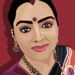 Fathima Babu Instagram – திரு Kannan Spartan வரைந்த ஓவியம். அவருக்கு என் நன்றியும் வாழ்த்தும்