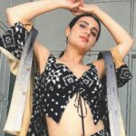 Fatima Sana Shaikh Instagram - Print overdose Outfit: @theikatstory Rings: @bhavyarameshjewelry Earrings: @k_chapters
