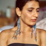 Fatima Sana Shaikh Instagram - Just showing off my favorite earrings 🤓 📷 @dieppj