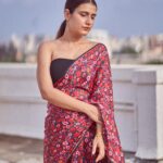 Fatima Sana Shaikh Instagram - 🌸🌸🌸 Saree @raw_mango 📸 @dieppj