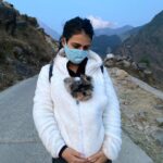 Fatima Sana Shaikh Instagram – Photo dump of pictures with bijlee ❤️ ❤️ ❤️ 
Cuz why not?
From waking me up In the mornings to hiking up the mountains. Travelling with her is always the best. 
Best girl!!

#bijlee 
#pyaari
#jaan