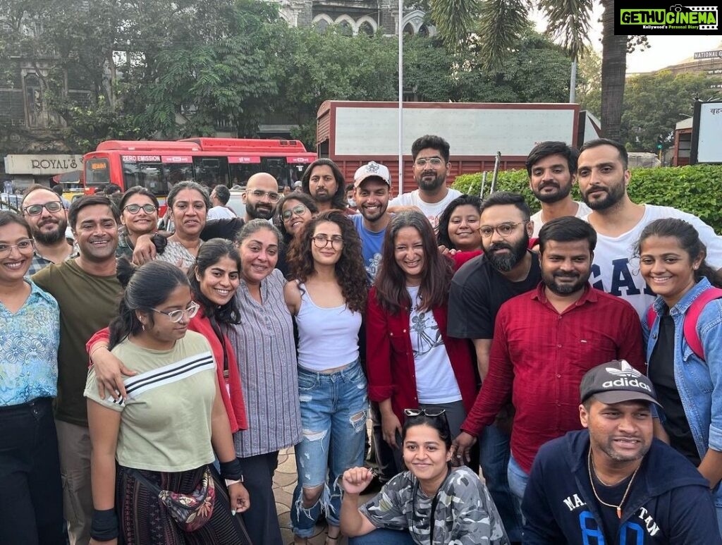 Fatima Sana Shaikh Instagram - Its a wrap for #sambahadur But I am so happy that I got to work with @vickykaushal09 @meghnagulzar and @sanyamalhotra_ again. @meghnagulzar you are such an incredible director and such an inspiration. Thank you for being so authentically you and your passion and clarity of what you want to make, made me want to work harder. Thank you. @vickykaushal09 dost, tum kitne ache actor ho!!!! How can you be so good! And so calm and also a acha aadmi. So glad that I got to work with you! ❤️ @sanyamalhotra_ shishter, kya hi Bolna tumhaare baare main. Another film together. And another film where you'll shine like you always do. Star ❤️ @maharrshshah friend!!! Silent supporter 🤗🤗🤗 thank you for existing. You still have to give me some books and I have to send you some.