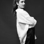 Fatima Sana Shaikh Instagram - Tousled High Ponytail 🖤 for @fatimasanashaikh 🤍 . . . Hair - @paloshell Make Up - @dhwanidave18 Styled By - @its_mariyamm Style Team - @muskaaaaaanshah @palakbhate Photos - @dieppj Trousers - @self__cntrd Jewellery - @shoplune . . . #highponytail #tousledhair #texturedponytail #blackandwhite #goofygirl #moods #photoshoot #hairstyleideas #hairstylesforgirls #bnwphotography #bnw #shotoniphone #fatimasanashaikh #cinematicvideo #hairbypalomi Mumbai, Maharashtra