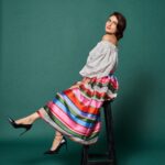 Fatima Sana Shaikh Instagram - 🍭🍭🍭 Photo @dieppj Hair @paloshell Make up @dhwanidave18 Styled by @its_mariyamm Style team @muskaaaaaanshah @palakbhate Outfit:- @katespadeny, @id8mediasolutions