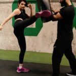 Fatima Sana Shaikh Instagram - Beast mode 🔛 @flofitboxmumbai @coachsalmanshaikh Shot by @kapilcharaniya
