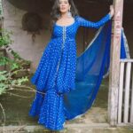 Fenil Umrigar Instagram - One of my fav festive outfit this season🦋 Wearing : @lavanyathelabel