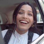 Freida Pinto Instagram - @voguemagazine joined me on my trip to Mumbai to see @dior’s pre-fall 2023 show! I took them to see alma mater, St. Xavier’s College, before a visit with @mariagraziachiuri @chanakya.in s Chanakya Atelier, and, of course, a pow wow with the woman herself @MariaGraziaChiuri. To wrap up the most beautiful day we gathered to attended the larger-than-life runway show held at the Gateway of India. Thank you to everyone who made this day happen. Mumbai - मुंबई