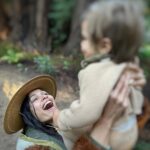 Freida Pinto Instagram - Mother Nature and my boy! My best teachers. Big Sur, California