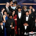 Freida Pinto Instagram - Every year around this time I feel so much nostalgia about this little engine that could called Slumdog Millionaire. It was such a glorious celebration of the underdog. The misfit that came kicking and screaming into the world and touched so many hearts and minds. It's been 14 years and our little baby that almost went straight to DVD ( fact!) still brings up the same kind of unadulterated joy and hope to me and many around me. I sometimes still have moments of disbelief but the older I get I've learned to own the little achievements because it was against all odds and it was no mean feat. Believe it..this happened! And you deserve it! I also want to remember Irrfan Khan who isn't with us anymore as well as Satish Kaushik passed away a few days ago. Two legends from the Indian film industry. Hope you are reunited in the afterlife and having your own party. Also do not miss Dev hoisting the then little Rubina Ali to take in that enormous moment. We could feel the support from every corner of that room. It's been an absolute marvelous journey of peaks and valleys since then but will save that for another time. Congratulations to all the nominees this year and to all the great work of art in cinema that may not have been nominated. You told your story your way and that in itself is an incredible feat. Los Angeles, California