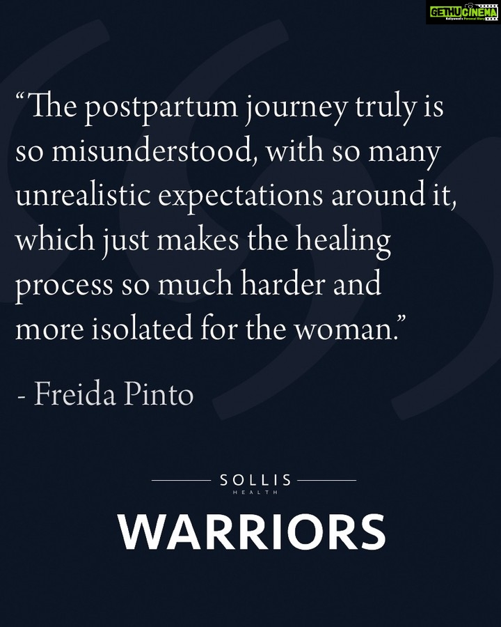 Freida Pinto Instagram - Last November, I had a candid conversation with @voguebeauty to speak about my experience with postpartum. Today, I am joining @sollishealth and their Warrior Campaign in an effort to create more space for honest conversations surrounding health. I wanted to highlight some stats I learned through my research. Did you know the maternal death rate for BIPOC women is 2.5 times higher than their caucasian counterparts? That one in five mothers suffer from postpartum depression during their pregnancy and or postpartum? And that over 65,000 women in the US yearly experience life threatening comorbidities related to pregnancy? The United States has the highest maternal mortality rate of industrialized nations— at a shocking 17.5 out of 100,000 births. Of these 52 % occur after the delivery or postpartum... To learn more about my experience and other chronic and invisible health conditions check out @sollishealth Los Angeles, California