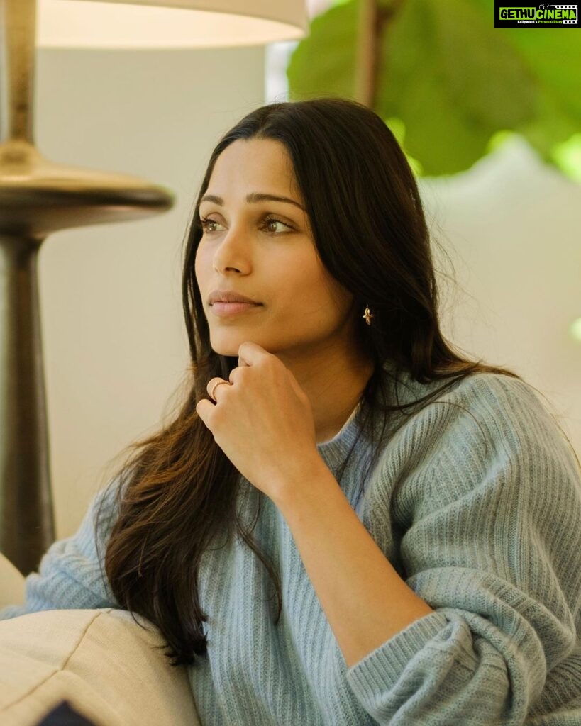 Freida Pinto Instagram - You have to trust your gut… it has a way of always knowing what’s right for you.