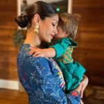 Freida Pinto Instagram - Diwali is such a special part of my childhood. For years with travel and work, I was pulled away from the traditions and celebrations of this joyous festival. But this year with Rumi in my life I took a much required pause and brought on some parts of the festivities to our home. It was emotional and heartwarming celebrating with my family and friends. Cannot wait to keep doing this year after year. Happy Diwali! 🎇 Austin, Texas