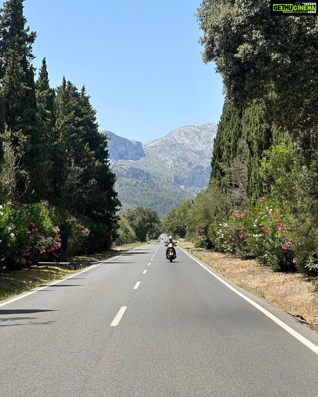 Freida Pinto Instagram - Adventures with you…. Mallorca