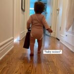 Freida Pinto Instagram - Anyone else have a baby that’s fixated on playing with objects that are not meant for them? Rumi’s latest obsession? My exercise ball and water bottle. Every time we try and take away that water bottle, he cries. He watches us carrying water bottles and just wants to be in on the action. What’s your baby obsessed with?