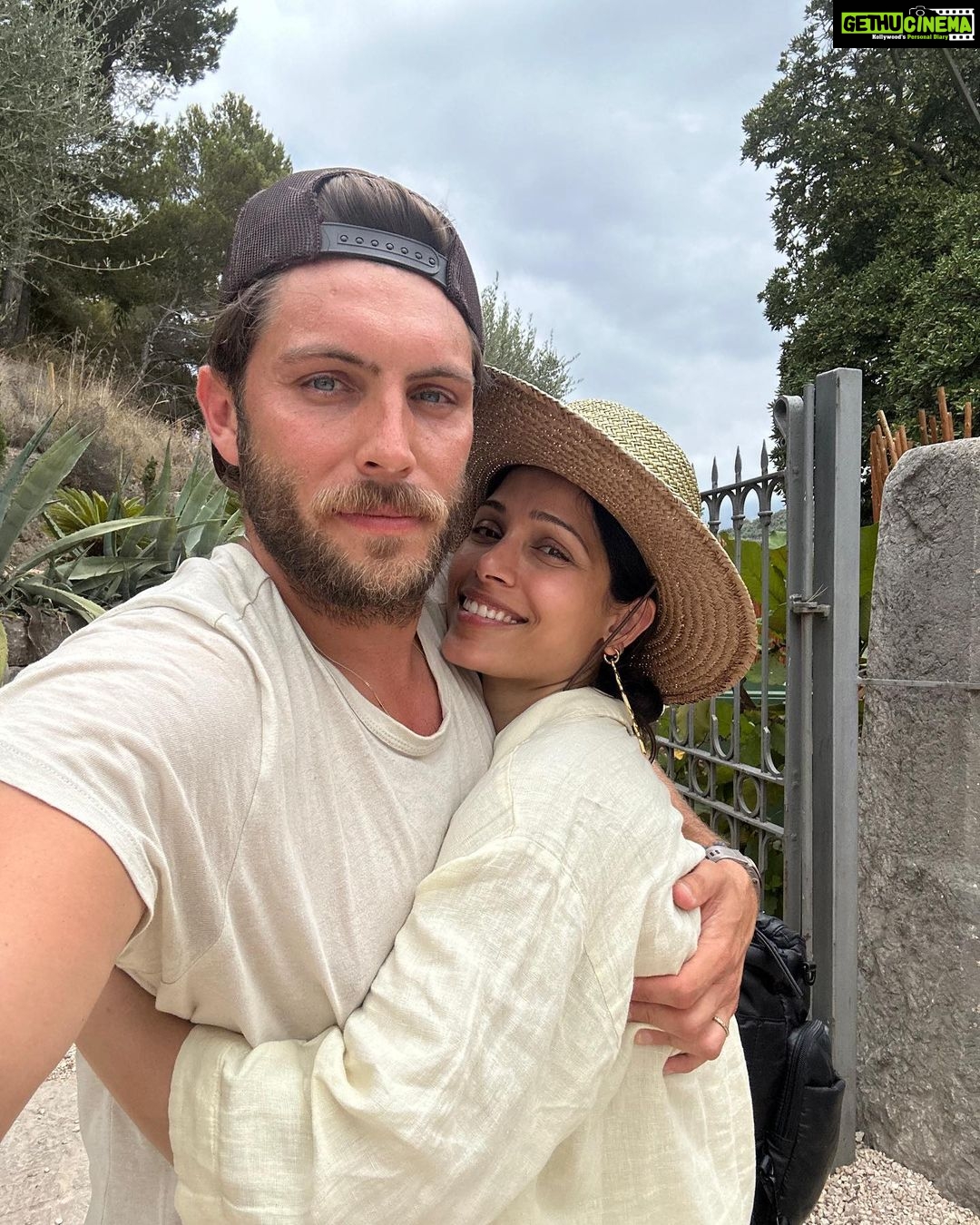 Freida Pinto Instagram - Adventures with you…. Mallorca