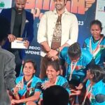 Ganesh Venkatraman Instagram - Singa Penney 2023 - an event Celebrating & honoring the courage and resilience of indomitable women  It was a lovely experience to be the chief guest at this event where women from sports to business were honored.  A thrilling Kabbadi finals where women across Tamilnadu battled for the coveted cup displaying amazing sportsmanship and courage.  The event also recognized women entrepreneurs who started their businesses journeys post covid to earn a living for themselves and not only grew but made their business sustainable.   One of the most heart warming things of the evening was most women awardees acknowledging their husband's as being the 'wind beneath their wings' and support systems in their journeys ❤ Congrats @irisevents2000 for ur unparalleled passion in bringing these women to the fore...I am sure this will be a huge inspiration for all  #GaneshVenkatram #makingpositivitygoviral #singapenney #happywomensday #internationalwomensday