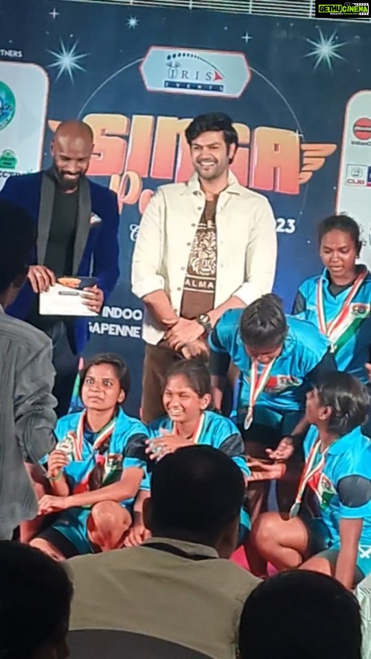 Ganesh Venkatraman Instagram - Singa Penney 2023 - an event Celebrating & honoring the courage and resilience of indomitable women  It was a lovely experience to be the chief guest at this event where women from sports to business were honored.  A thrilling Kabbadi finals where women across Tamilnadu battled for the coveted cup displaying amazing sportsmanship and courage.  The event also recognized women entrepreneurs who started their businesses journeys post covid to earn a living for themselves and not only grew but made their business sustainable.   One of the most heart warming things of the evening was most women awardees acknowledging their husband's as being the 'wind beneath their wings' and support systems in their journeys ❤ Congrats @irisevents2000 for ur unparalleled passion in bringing these women to the fore...I am sure this will be a huge inspiration for all  #GaneshVenkatram #makingpositivitygoviral #singapenney #happywomensday #internationalwomensday