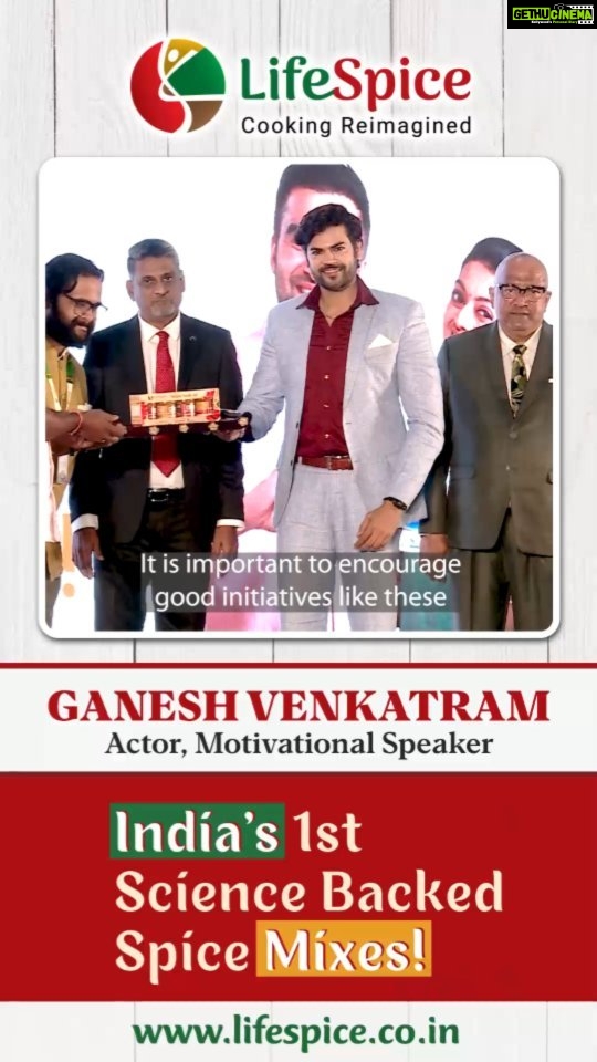 Ganesh Venkatraman Instagram - Lifespice seeks to recreate the magic of our Ancestral kitchens and add a touch of Global flavours with their pure spice recipes - using only spice, original spice ! No onion, garlic, ginger, salt, flour - or any other low cost additives/fillers . Just rich spices with health-boosting phytochemical combinations using the most hygienic practices to create exotic flavours and help you Reimagine Cooking and Redefine Wellbeing. ❤❤💪💪  #spicesindia #spicestore #spices #indianfood#foodismedicene#wellbeing #indiancooking #LifespiceIndia @lifespiceindia #lifespiceindia #cookingreimagined #sciencebackedspicemixes #wellbeingspicemixes #onlyspiceoriginalspice #GaneshVenkatram #makingpositivitygoviral #becomingthebestversionofyourself