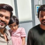 Ganesh Venkatraman Instagram - Happy Birthday Vijay Anna ❤❤ @actorvijay Working with u and spending time together chatting about ur life made me realize the deepest yet the simplest lesson of life - the JOY OF INVOLVEMENT !! It amazes me how u disconnect frm everything and just immerse urself completely in a scene only with the INTENT of giving the best to the audience who love u & trust u, how u r a willing vessel to the story and its flow ! In this GOAL OBSESSED WORLD u taught me quietly in ur own way to FOCUS on the PROCESS ..love u 🤗 #happybirthdayvijay #thalapathyfanforever #thalapathy #vijay