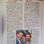 Ganesh Venkatraman Instagram - A big big thank you to @kungumamweekly for the amazing writeup and encouraging words in this fortnights edition ! Since the digital premiere of #Varisu #varisudu on @primevideoin I have been getting so many msgs from you guys appreciating my performance.. I want to thank each one of u from the bottom of my heart, your encouraging feedback is what gives me the drive to try new characters each time, create new nuances and inhabit new worlds that the director creates.... will strive to always make u guys happy 🤗🙏🙏 #thankyou #lotsofluvbackatyou ❤ #anactorslife #audiencelove