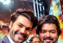 Ganesh Venkatraman Instagram - Only unconditional love & respect for #Vijay anna for the warmth and love he always gives others ❤️❤🤗🤗 @actorvijay Today his speech was 🔥🔥🔥 #thalapathyfan for life ❤ #Thalapathy #varisuaudiolaunch #thalapathyspeech #thalapathyvijay