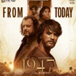 Gautham Karthik Instagram - Finally the day has come! An unforgettable journey that will always stay close to my heart. We, the team of 1947 believe that we have delivered a sincere film and now we present it to you. We hope you love it🙏🏻 Releasing today worldwide #1947AUGUST16 🙏🏻