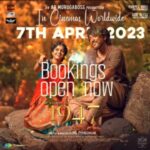 Gautham Karthik Instagram - Impactful & emotional period movie will unfold in 2⃣ days😊 Booking open now! 🙏🏻 Get tickets 🔗 https://linkmix.co/15829280 #1947AUGUST16 worldwide release on 7th April