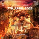 Gautham Karthik Instagram - 3 more days to go🔥 #1947AUGUST16 releasing worldwide on the 7th of April🔥