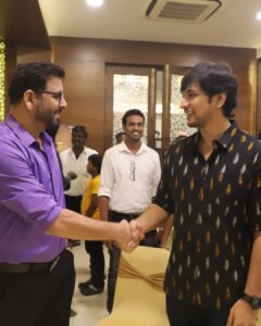 Gautham Karthik Instagram - Eternally Grateful 🙏🏻❤️

#1947august16successmeet

📸  @naveenphotography80