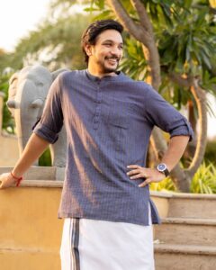 Gautham Karthik Instagram - Audio launch vibes😊

#1947AUGUST16 

📸 : @kiransaphotography 
Hair : @hemalathahairandmakeup